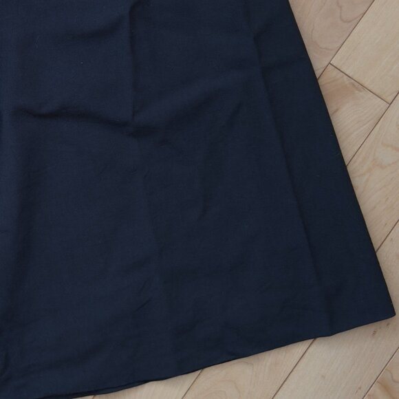 Retro HUGO BOSS Dark Grey Midi Skirt| US 10 - Picture 10 of 11